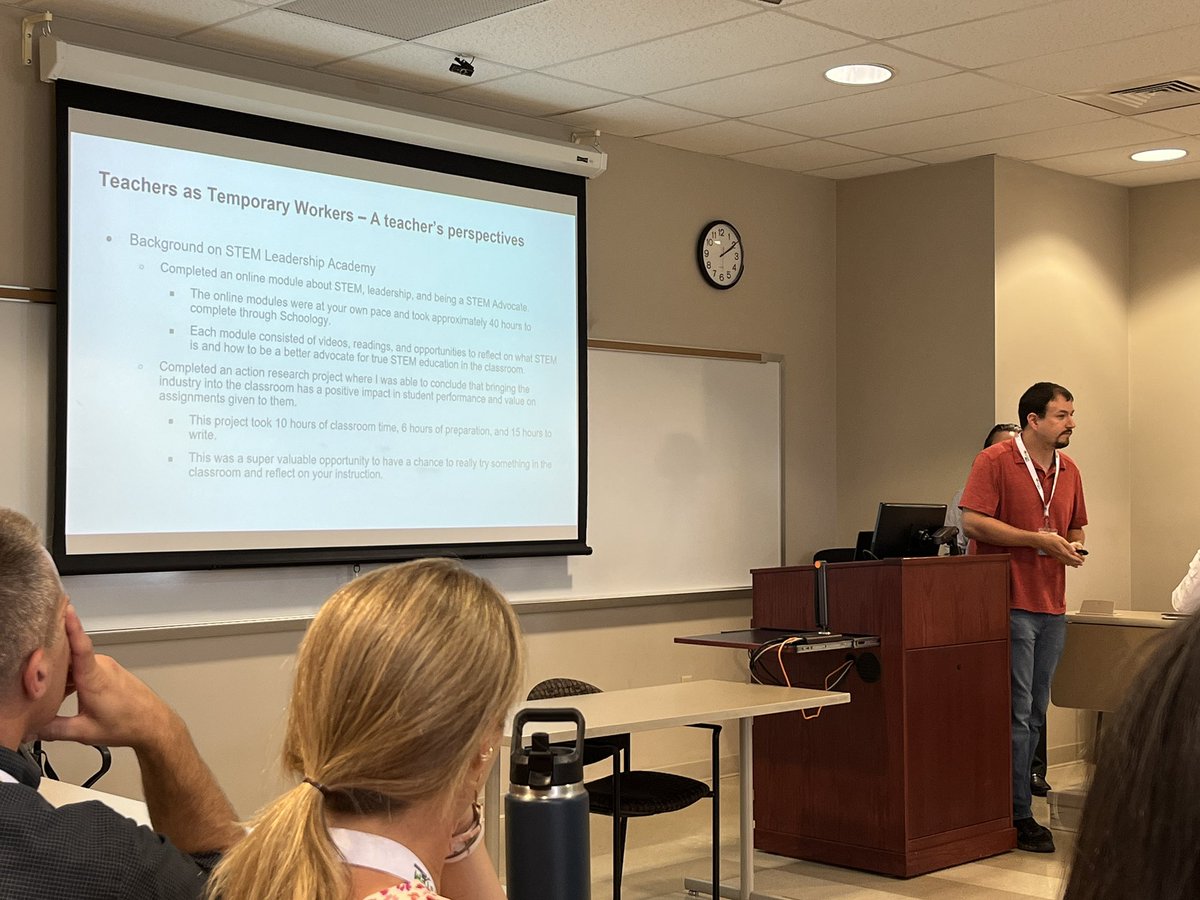 Tuesday fave at #workforce2030summit
Learning about the Teachers as Temporary Workers program with <a href="/jjWileCS/">Jeffrey</a> and @AdvancedCoolin4 <a href="/LancSTEM/">Lancaster STEM</a> #STEMed