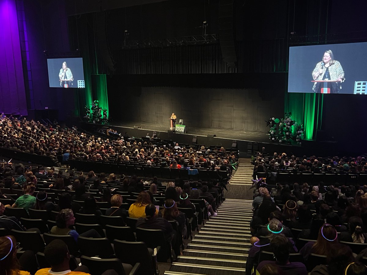 grandprairieisd's tweet photo. Grand Prairie ISD welcomed back District staff at the 2022 convocation. This is the first in-person convocation after two years! Special thanks to the Texas Trust Gives Foundation for sponsoring this year's convocation! #GPISDConvocation #WeAreGPISD https://t.co/NoMKz2TxMy