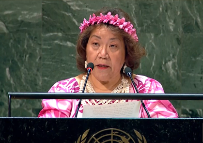 On the second day of the 10th NPT Review Conference, Ambassador Kabua shared the Marshall Islands' profound experience in nuclear exposure and called on the international community to urgently take steps to eliminate nuclear weapons.