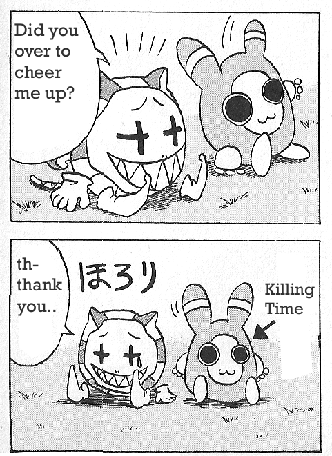 the Klonoa 4 panel manga is very good 