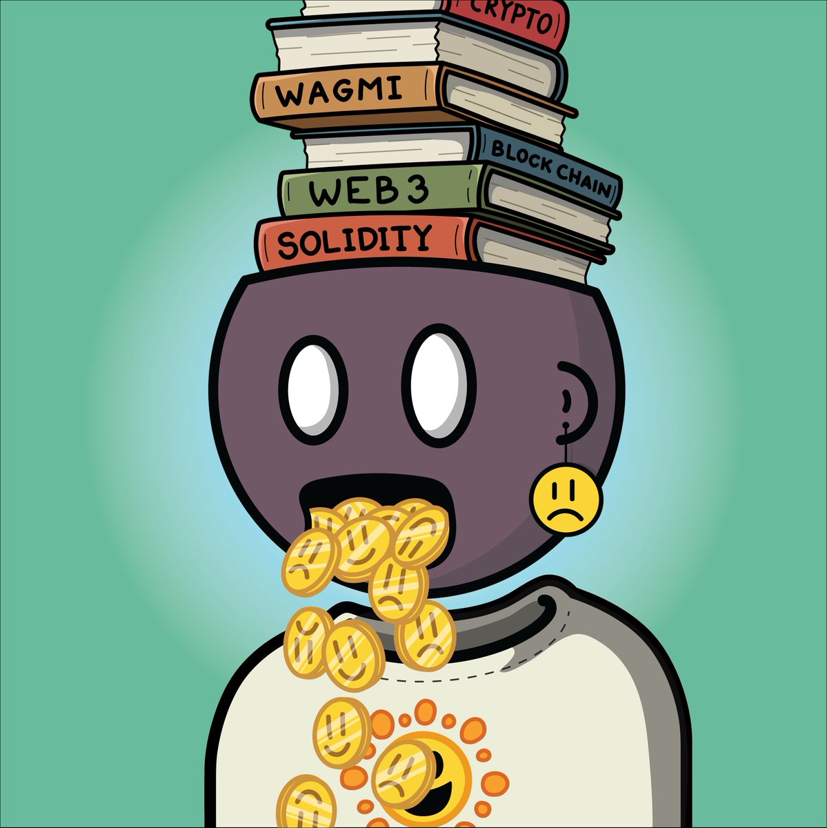 Hope everyone is stacking those Feels Points 😶

AMA On Thursday at 3 pm PST 💙

For now, let's giveaway DF #3335 “Knowledge Brings Success” 🎁 

To enter:

Comment, Retweet, Follow 🤝