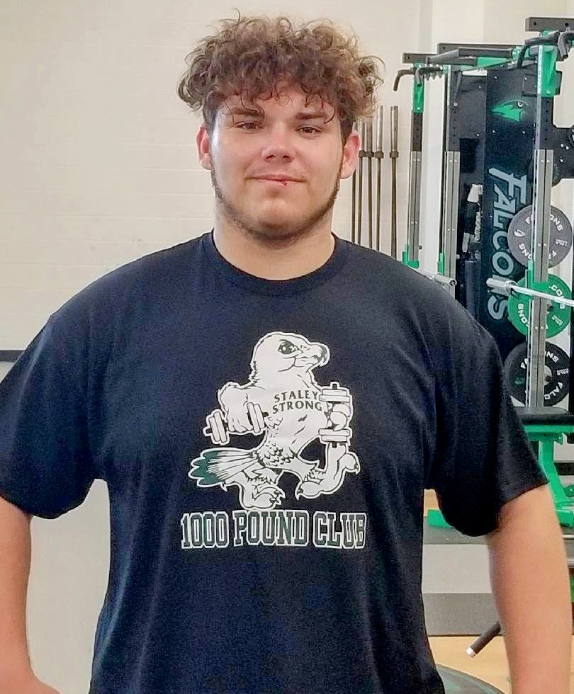 StaleyFootball's tweet photo. Our team voted on captains last week during our Team Camp. 15 seniors received a vote, but 3 Seniors overwhelming earned the majority of votes. @HeDontHitLikeMe, @SwopeAbel &amp; @TylerShanks14 are the '22 Staley Football Captains. Well-deserved by all 3! #TLWCLCLLB #StaleyStrong https://t.co/EimElavNXJ