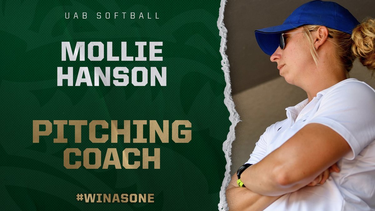UAB_SB's tweet photo. 🥎 𝐒𝐓𝐀𝐅𝐅 𝐇𝐈𝐑𝐈𝐍𝐆𝐒 🥎

Beyond excited to welcome Sallie Beth Burch and Mollie Hanson to our staff as assistant coaches!

Burch will serve as Associate Head Coach and Hanson as Pitching Coach!

🔗: https://t.co/VdmYWj6KfX

#WinAsOne https://t.co/o7JkEiauz7