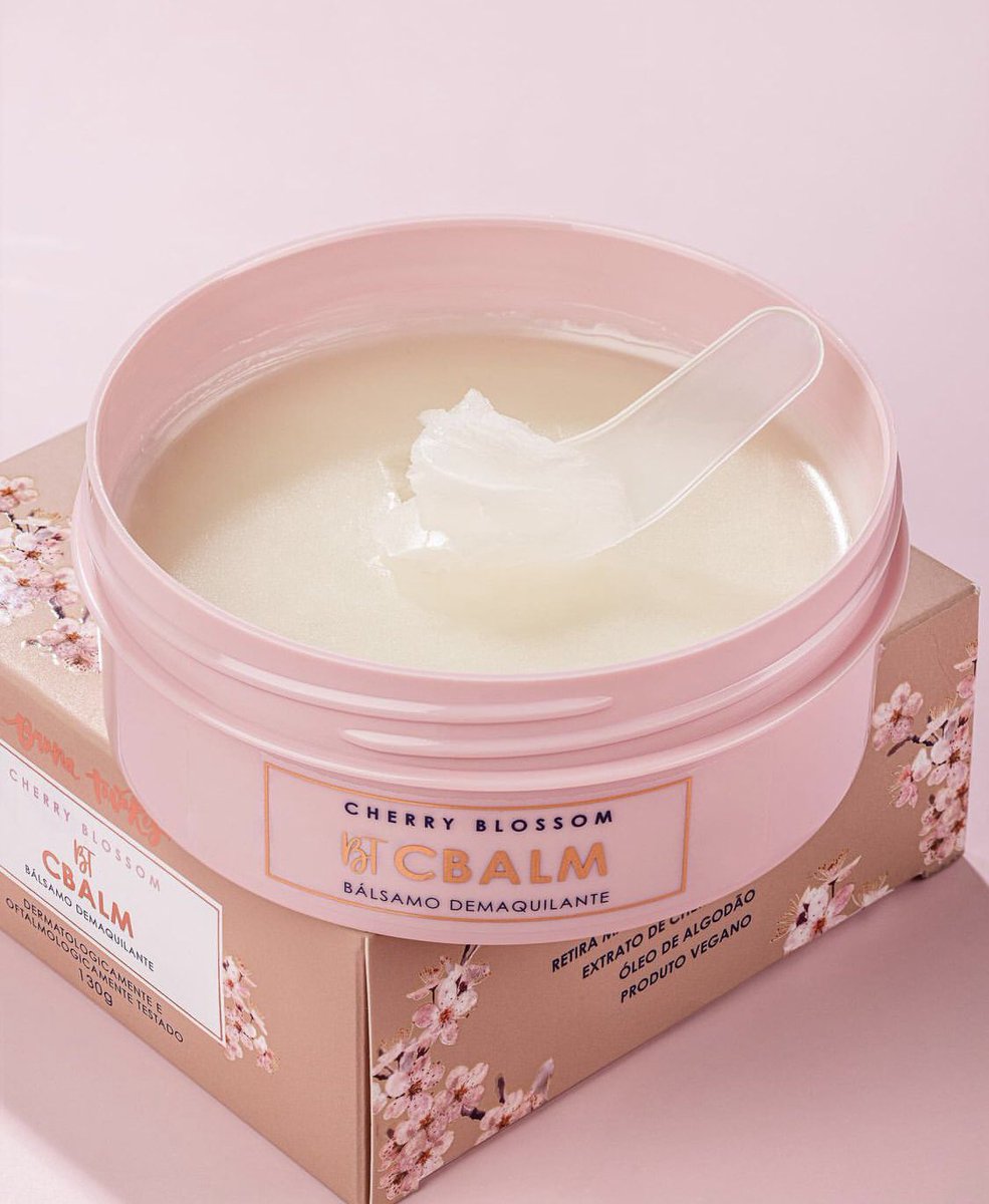 QGBrunaTavares's tweet photo. 🚨 VEM AÍ! Mais um item da coleção #BTCherryBlossom chega pra somar ao time de skincare da @linhabrutavares. 💙
O #BTCBALM é um cleasing balm que remove maquiagem, protetor solar e resíduos de sujeira da pele.
📌 Lançamento: 2º semestre de 2022. 🥳
— #BrunaTavares • #Skincare https://t.co/zEF3gC7IWQ