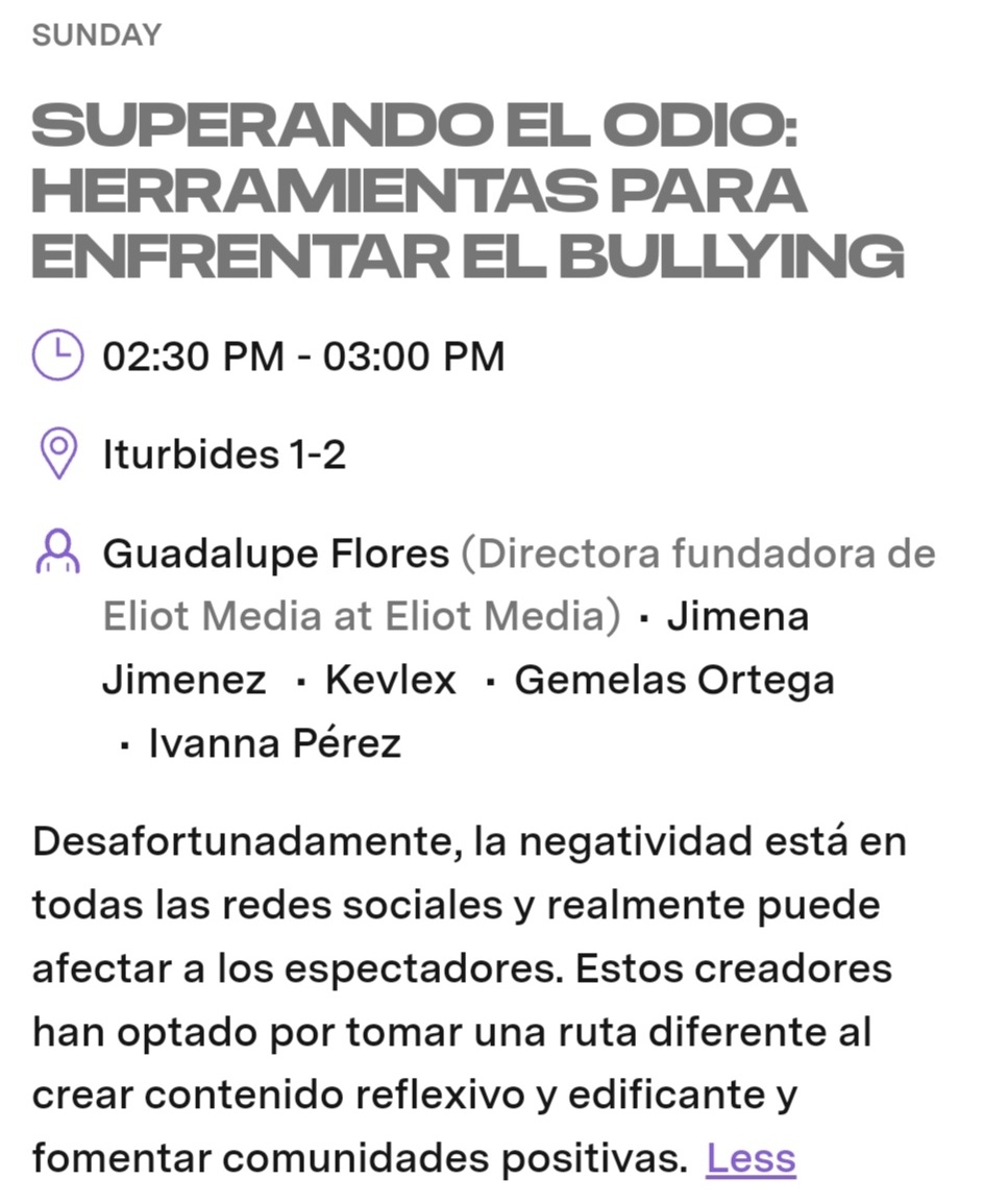 jimenaaupdatess's tweet photo. 📄 [@jimenaajimenezz] participará el mes próximo junto a otros creadores de contenido en el mayor evento de contenido digital denominado "Vidcon" en la ciudad de méxico, donde abordarán diferentes temas de la actualidad como ser: https://t.co/ePHntVNZ4Z