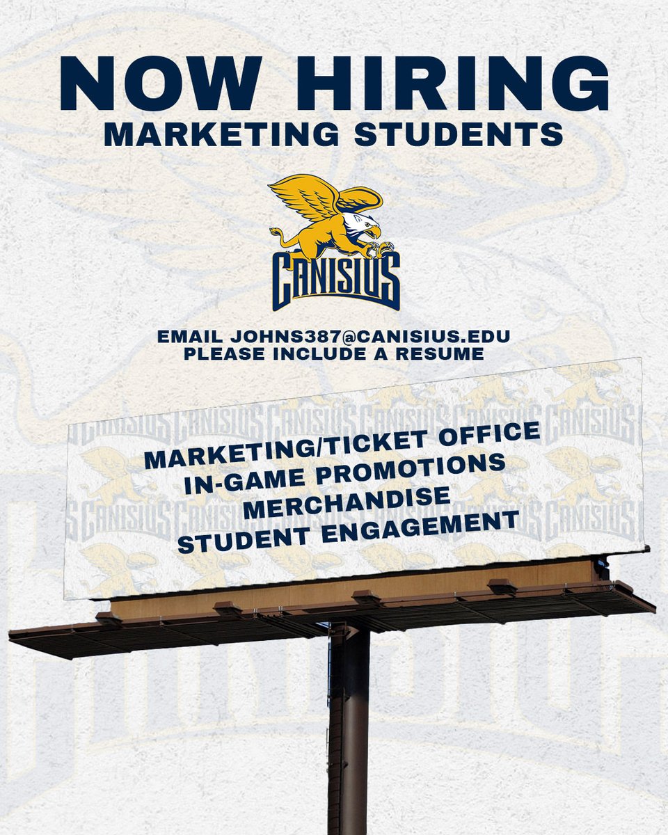 GoGriffs's tweet image. Students, the #Griffs are looking for interns for the 2022-23 school year! 📸📱

Click the link below to apply. ⬇️

📰 - bit.ly/2w5fMR4