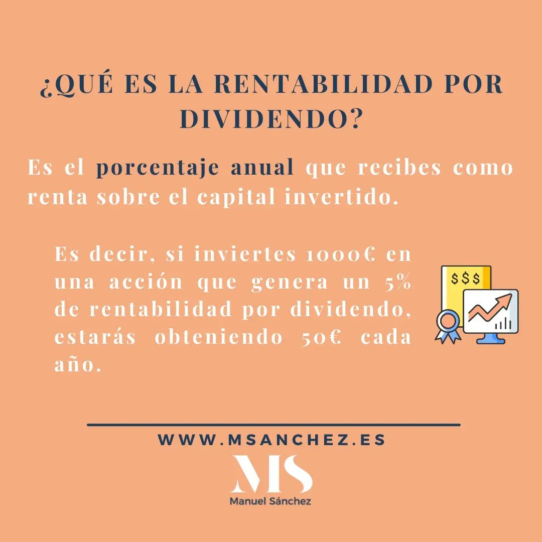 MSAcademyHub's tweet image. 🆕 Aunque hayamos entrado en agosto, Finanzas Para Todos sigue acompañándote este caluroso verano ☀

🤔 ¿Quieres saber qué es una buena rentabilidad por dividendo? 💵

➡️ Hoy te explicamos de qué trata y sus formas de clasificación 📈

#msacademy #rentabilidad #Finanzas