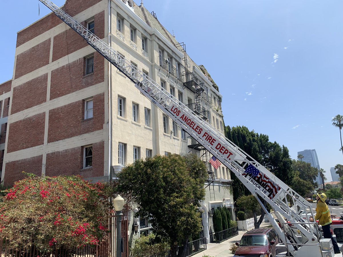 #lafdcentral firefighters from Task Force 10 during a recent training day. These all-risk responders stay prepared for all incident types, from truck company operations at center-hallway structure fires to helicopter filling operations at brush fires.