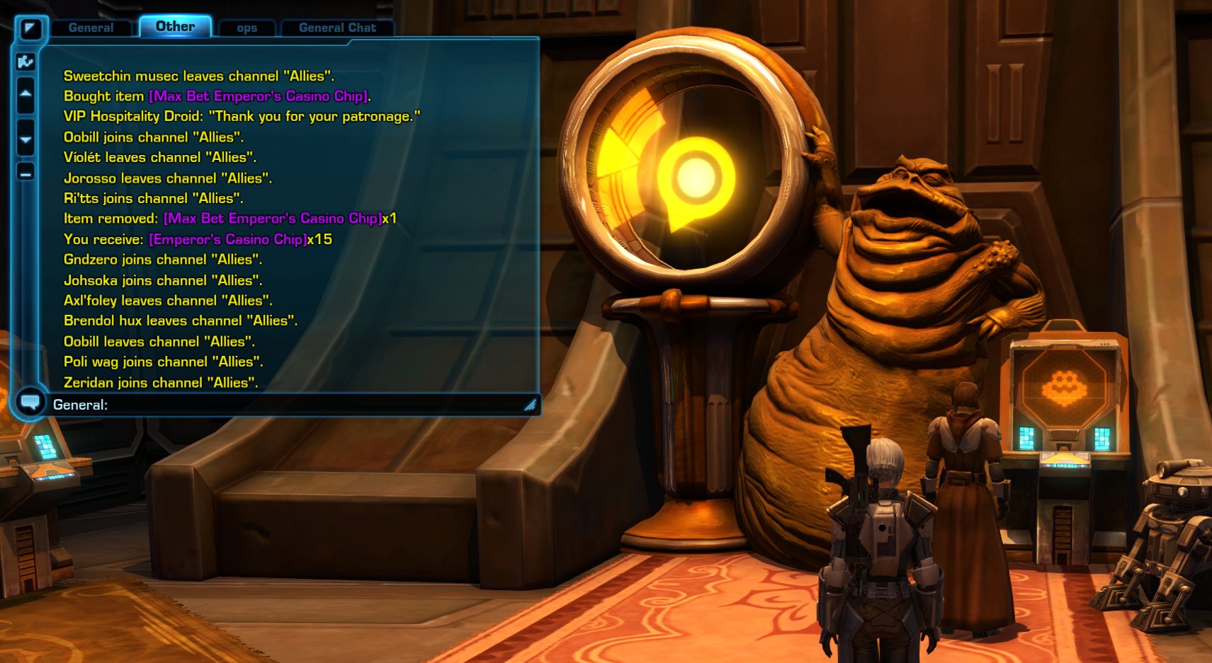 Swtorista on Twitter "I hesitantly bought a Max Bet Emperor's Casino