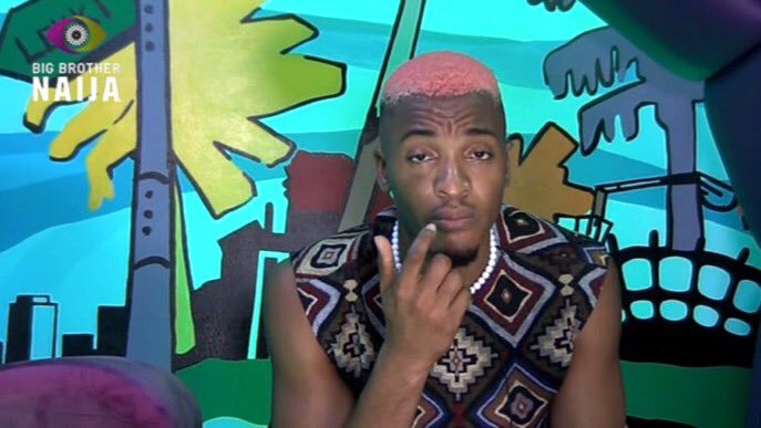 bigbronaja's tweet photo. Groovy says he was shocked at the Nomination of Amaka and Christy O for possible Eviction but saw that of Khalid coming. #BBNaija #BBNaija7 #BBNajiaS7 https://t.co/PlbTcoF9RB