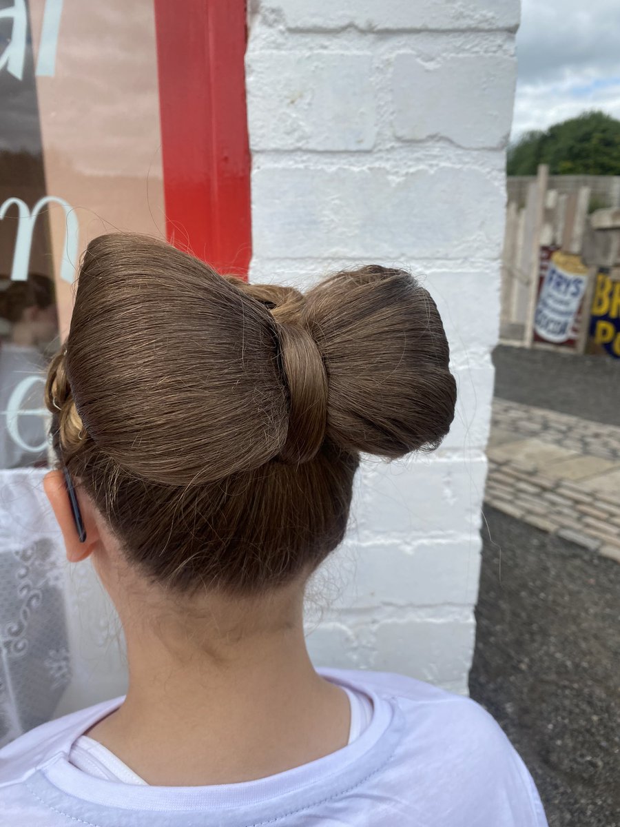 LucyWearne's tweet photo. Mini Wearne just loved having her hair done at @Beamish_Museum what a great addition to the offer. Can’t wait to come back and work our way through the other styles 😀 @EmilyHope93 @RhiannonhilesDD @Sally__D https://t.co/rNIczfpWl7