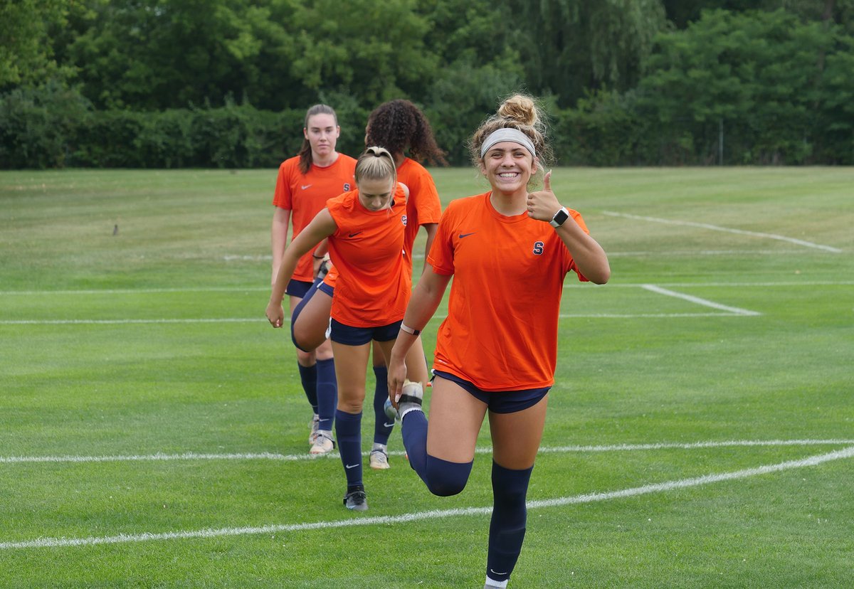 And so it begins. . . . ⚽️🍊