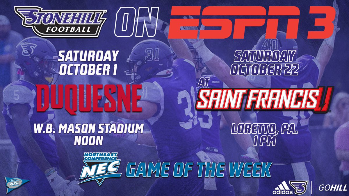 Stonehill Athletics tweet media