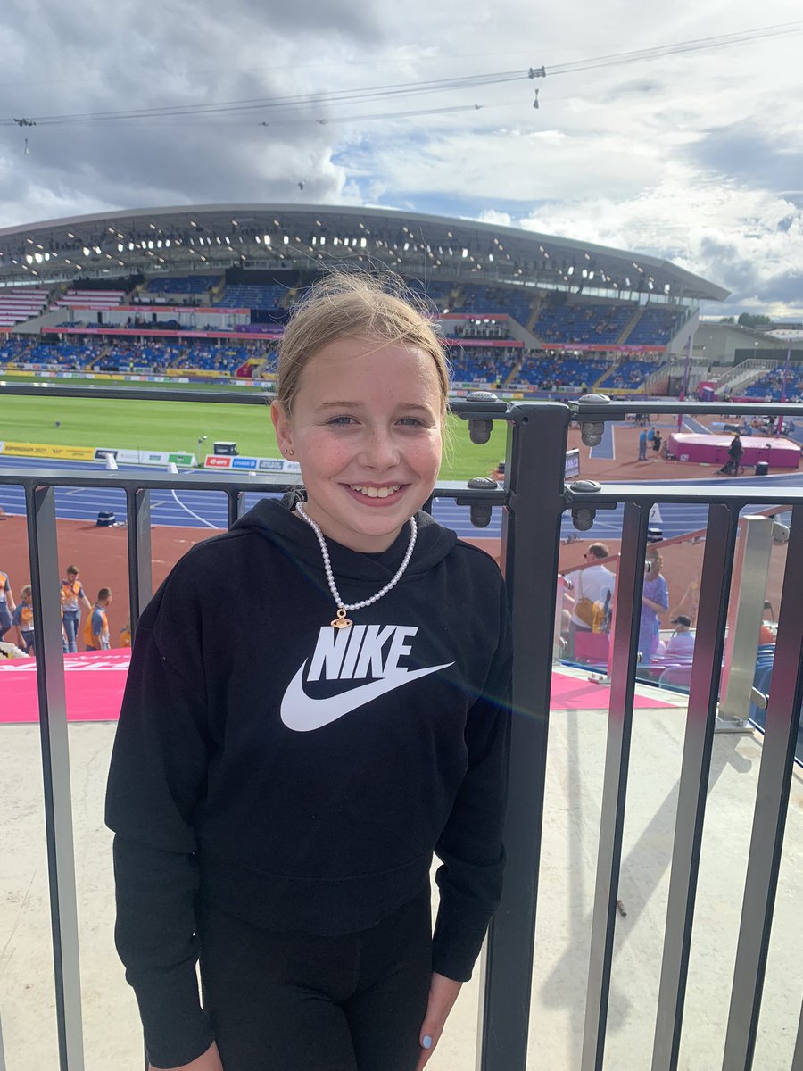 Excited for the athletics tonight and to share it with my beautiful god daughter 🏃🏾‍♂️ 🏃🏼‍♀️ 🏃