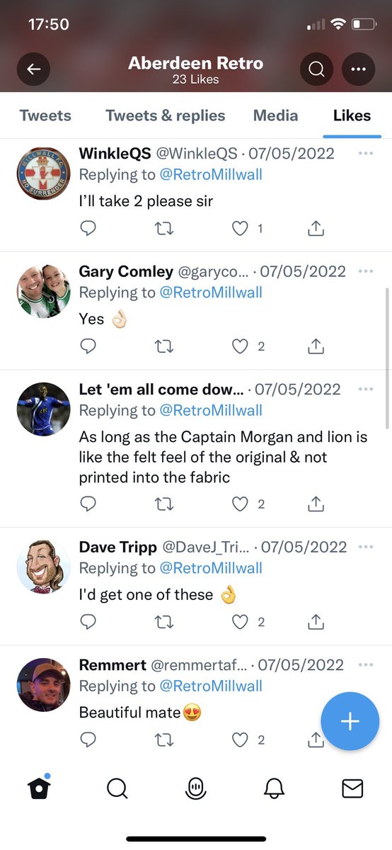RBM2603's tweet image. This AberdeenRetro page used to be RetroMillwall. All old posts concerning Millwall now deleted, asked one of the lads that asked to order and they’ve been blocked with no further communication 🤷🏻‍♂️Just a heads up for Dandies, wouldn’t be ordering till you know it’s defo genuine 👍