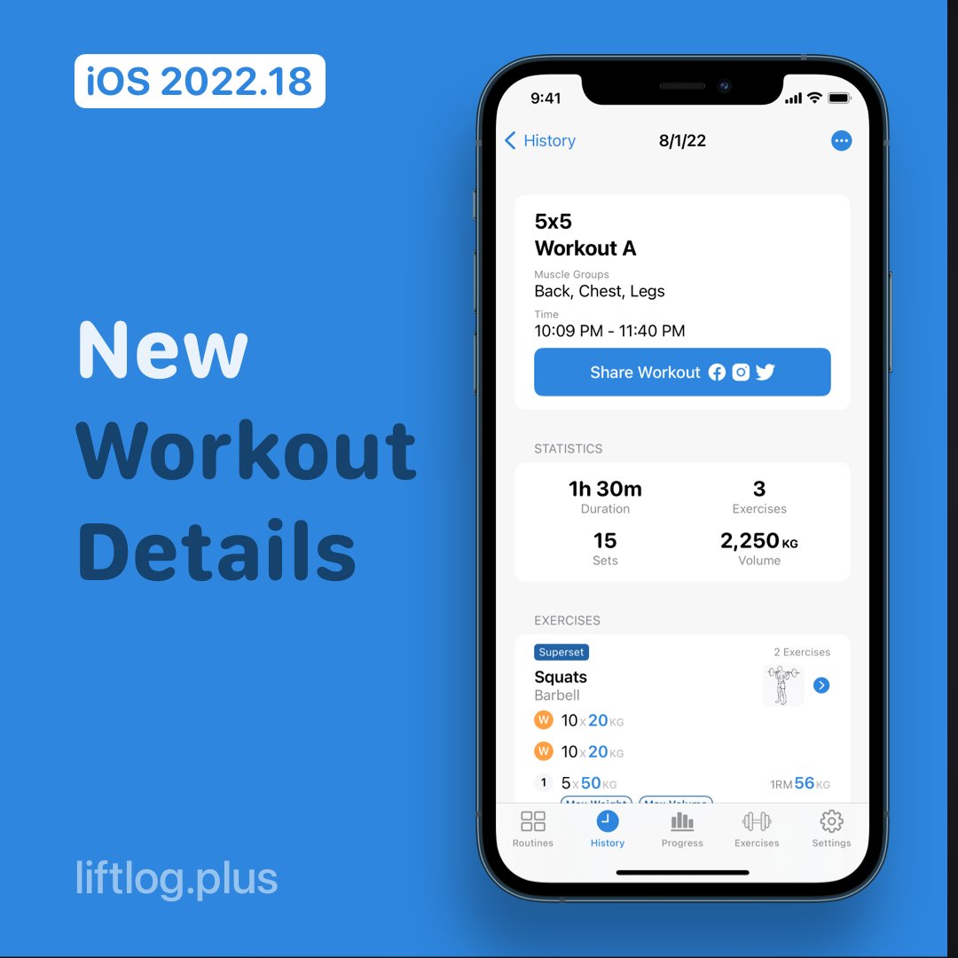 Liftlog+ tweet media