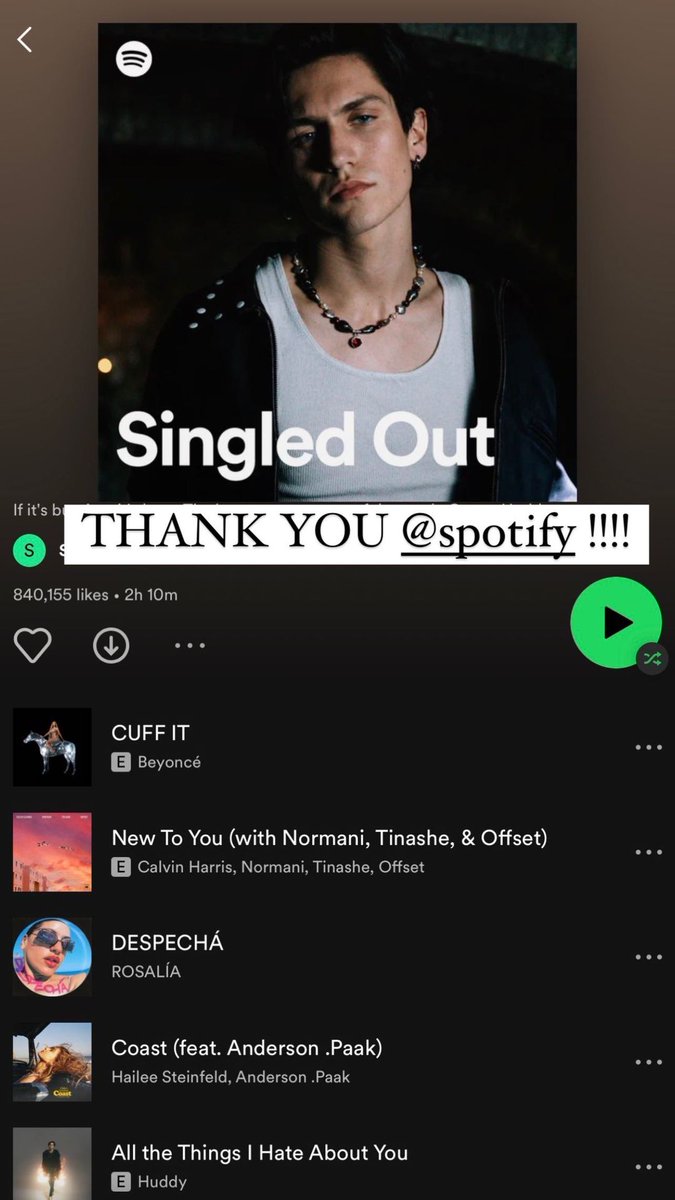 huddyrepublic's tweet image. Huddy's new single #AllTheThingsIHateAboutYou is on the most important playlists of famous music platform Spotify !🎵👑 Congratulations @xhuddy, you definitely deserve it!👏🏻👏🏻 Your music is therapeutic and perfect!❤🥰 
#singleout #thelocker #poprock #spotify