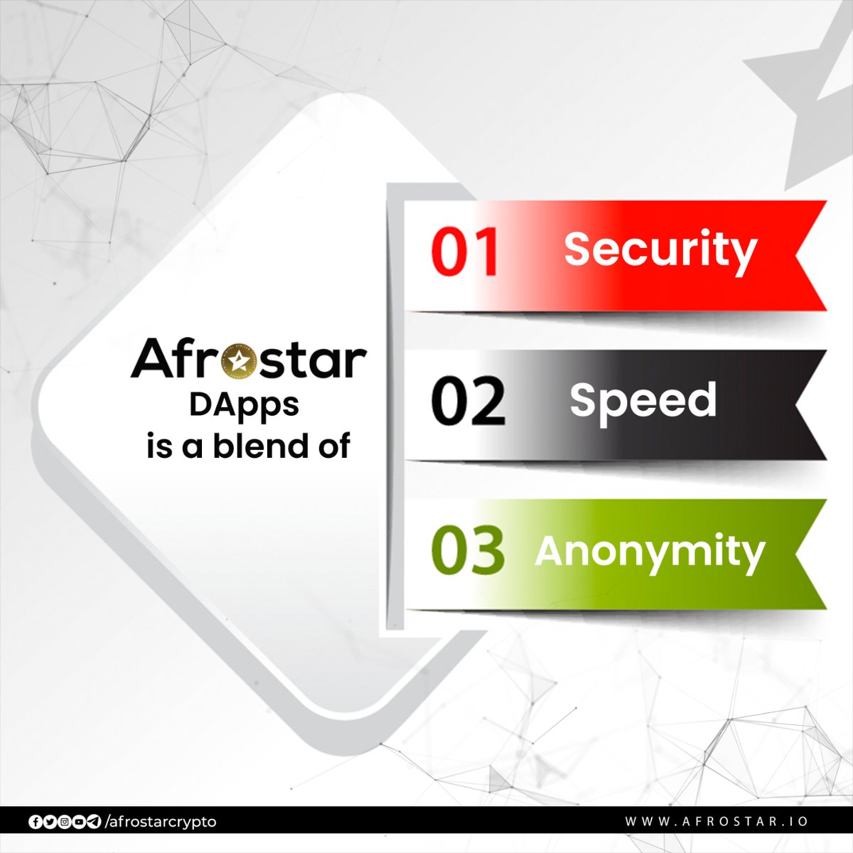 afrostarcrypto's tweet photo. Afrostar gives you the amalgamation of its best features of its DApps.

#Afrostar #afrostarcrypto #blockchain #blockchaintechnology #blockchainnews #crypto #cryptonews #cryptoeducation #africa #cryptocurrency #cryptocoin #africancrypto #cryptofacts https://t.co/IYBhopMJp4