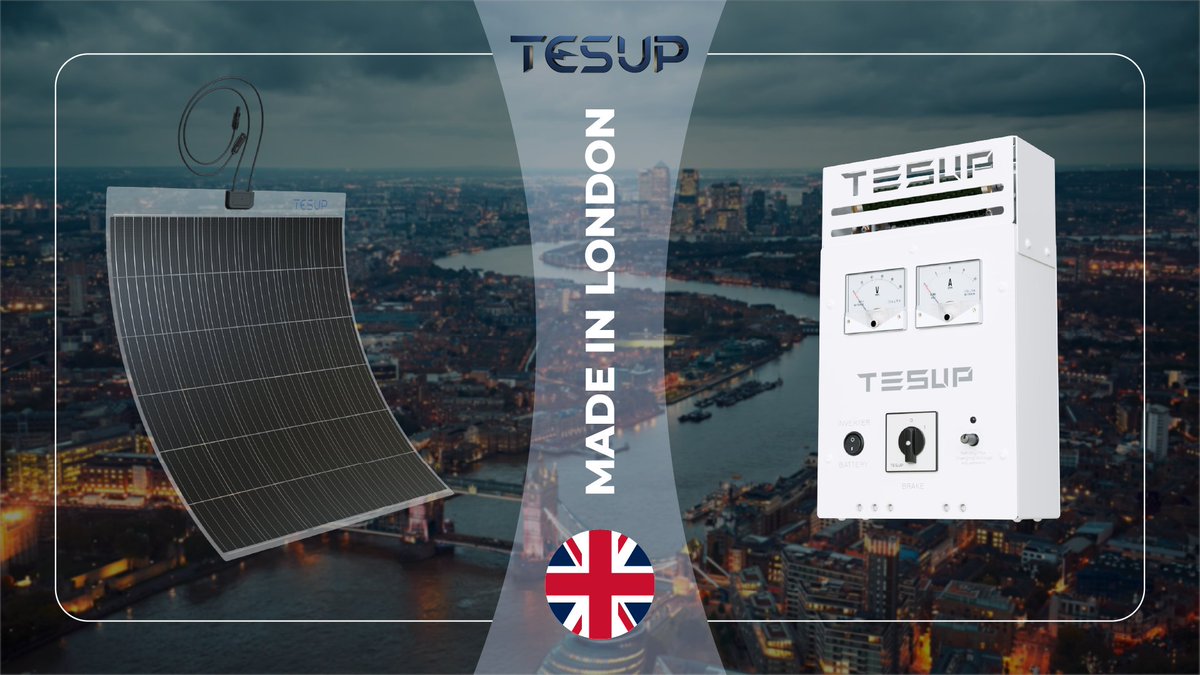Tesup is Planning to Manufacture Solar Panels and Wind Turbine Charge Controllers in the UK!
