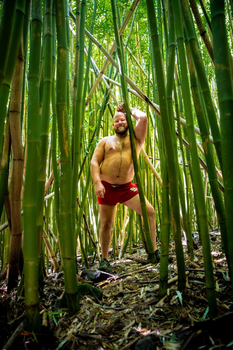 wranglertn's tweet photo. Getting naked in the bamboo forest was pretty magical. I was a sweaty mess after hiking up the volcano, but the waterfall at the end helped! #nakedandfree #nakedisnatural #teamexib #nakedinnature #hikenaked #NakedDare #nakedworkout #nakedinthewild https://t.co/WjVXsg8A9L