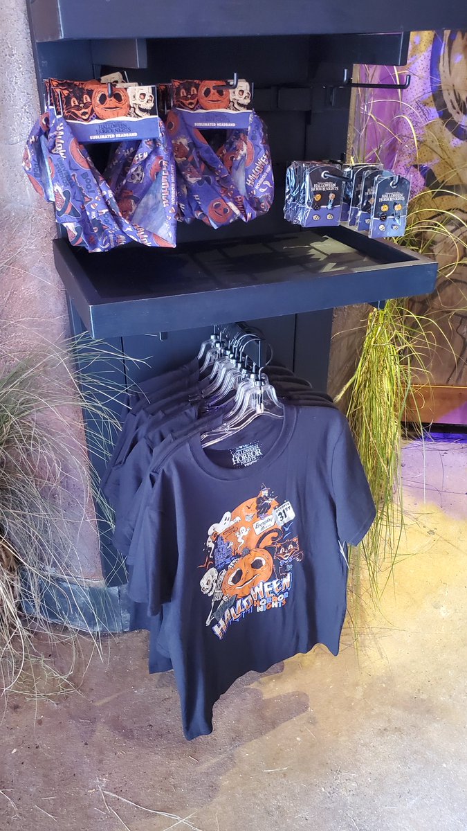 Besthpfan's tweet photo. Halloween Horror Nights 31 Merch has dropped at the All Hallows’ Eve Boutique at Islands of Adventure! Had to grab my Lil Boo hat! @HorrorNightsORL https://t.co/Re92UeDpbE