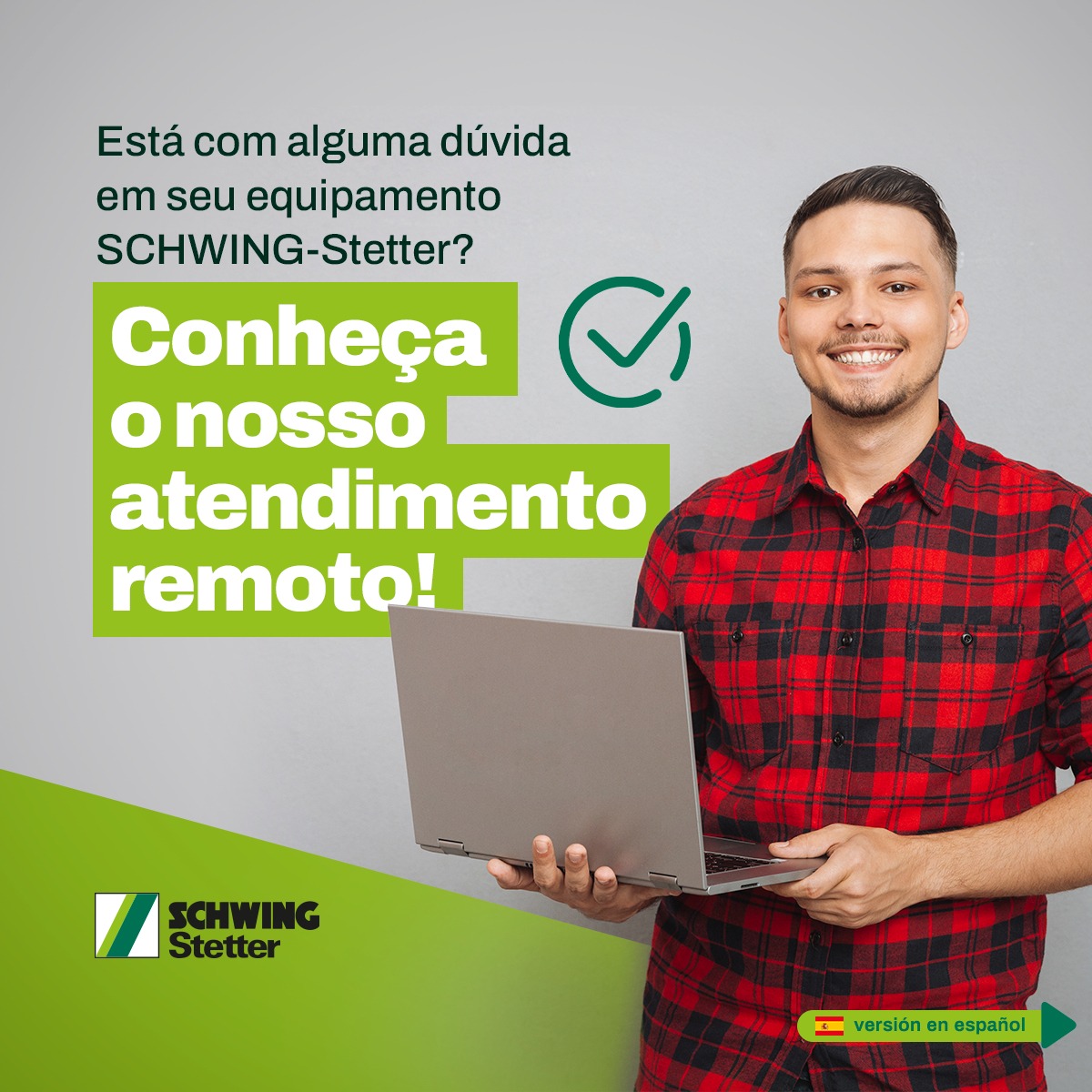 SCHWINGBrasil's tweet photo. Está com alguma dúvida em seu equipamento? Nós te ajudamos!
Fale diretamente com nossa equipe de assistência técnica! 👷‍♂️
Fale conosco pelos canais:
📞 0800 777 8500
🌍 https://t.co/xRuVbkjkd0 https://t.co/Qt6VOW2WdY