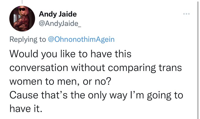 Once again&hellip;you&rsquo;re not going to bait me into an irrelevant conversation about theoreticals. https://t