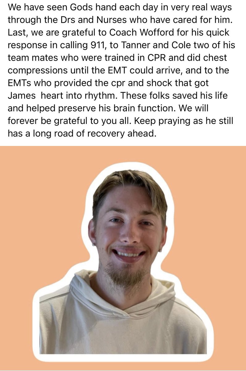 jamesaumer22's tweet photo. @JamesSommer3 continues to improve keep the prayers coming! Please share..🙏@VerveBasketball @Mikayla_Aumer @robietensaie @ivanetensaie @AdaliaMckenzie @ValentinoAmelia @rayson_anthony @BothunMatthew https://t.co/047XBSsIHT