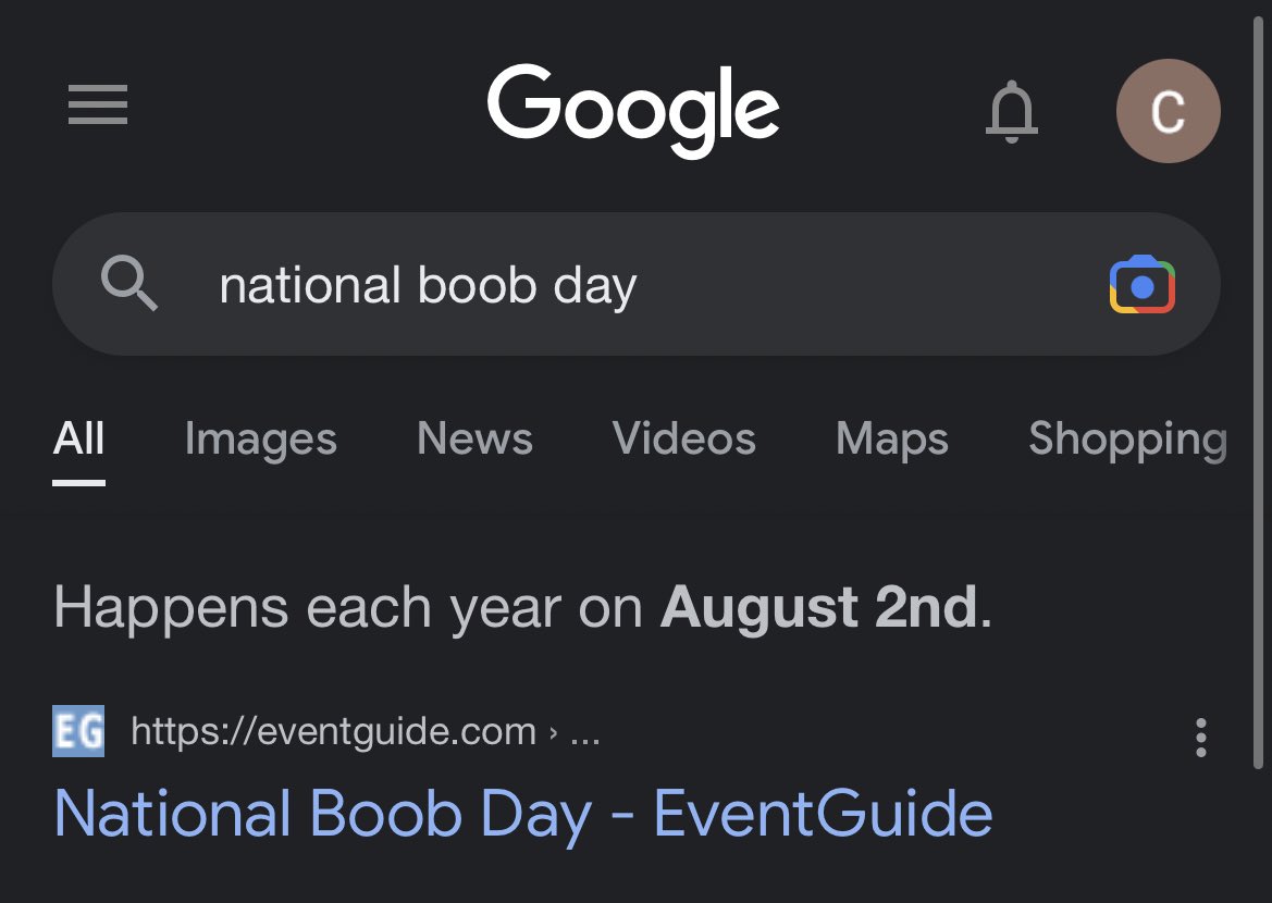 Karlie TheAnimeAthlete on Twitter "RT cinnabrit Oh no it’s national boob day I’d be