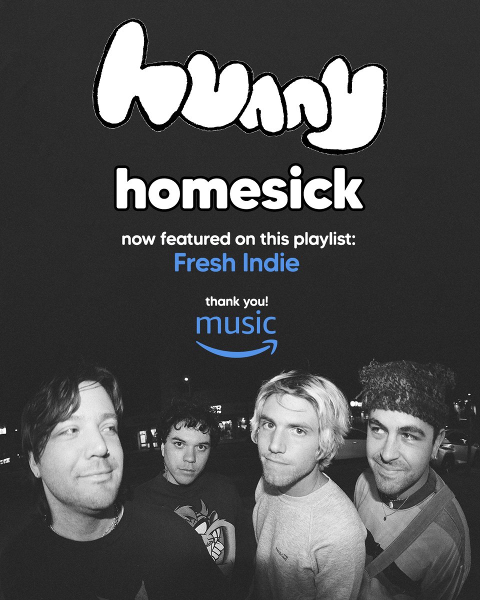 homesick is featured on the Fresh Indie <a href="/amazonmusic/">Amazon Music</a> playlist 🫡 amzn.to/3QhGfBM