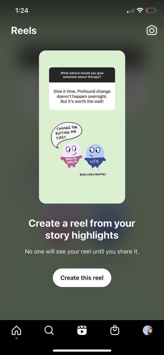 A relentless <a href="/instagram/">Instagram</a> prompting me to create a reel. They put Vegas by Doja Cat over this to really try and seal the deal (great song, but maaaybe not the soundtrack for this) 😂 

This isn’t “seeing a shift from our users”, this is “forcing our users to shift”👇🏼