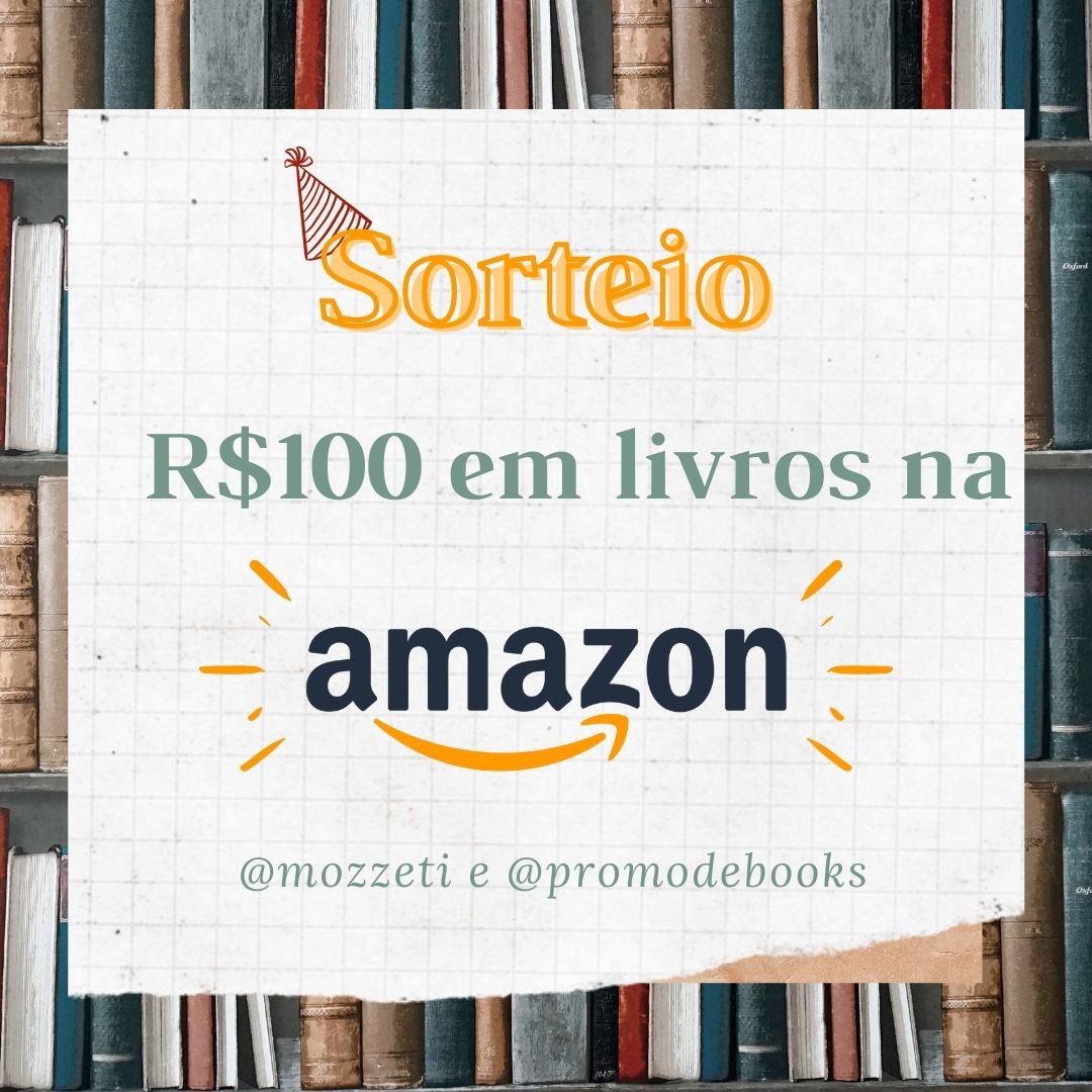 📚📚 Sorteio de Aniversário #1 📚📚 🏆 Prêmio: ✨ R$100 em livros da sua escolha na Amazon!! ↪️ Regras: • Seguir @promodebooks e @mozzeti • Comentar “eu quero” + a hashtag #2AnosPromodeBooks • Dar RT nesse tweet (sem citar) Resultado: 09/08! 🍀📚