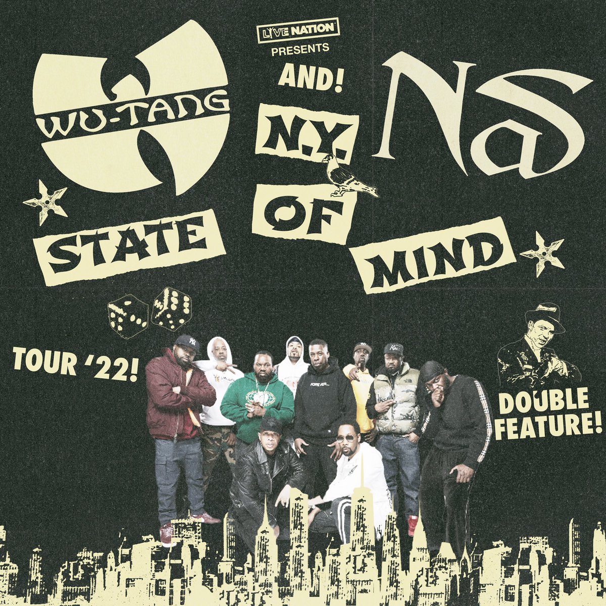 レビューで送料無料】 【90s】WU-TANG ビンテージ ポスター ウータン