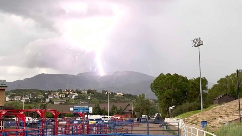 UofUATMOS's tweet photo. Internet services were impacted last week at our Storm Peak Lab in Steamboat Springs, CO. No question about the cause from this photo! https://t.co/66TziCae0p