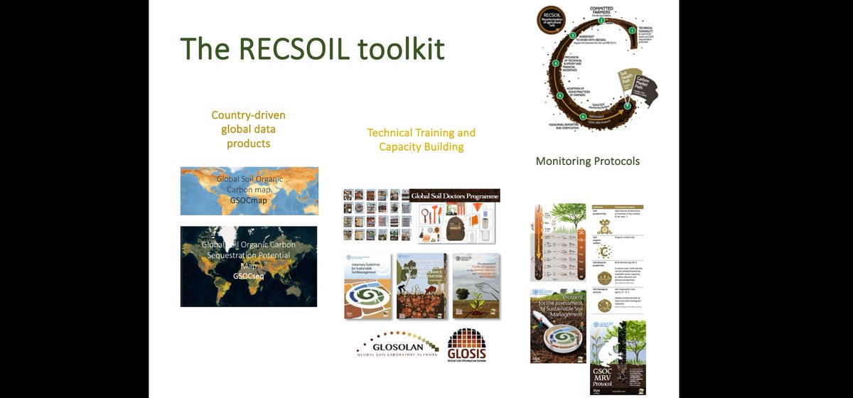 IsmahaneElouafi's tweet photo. RECSOIL will support and improve the national and regional greenhouse gases (GHG) mitigation and carbon sequestration initiatives. The program will include financial incentives and it will establish a robust methodology that allows carbon credits to be traded.
@FAO
#WSCC22 https://t.co/EBZw4i1Q3M
