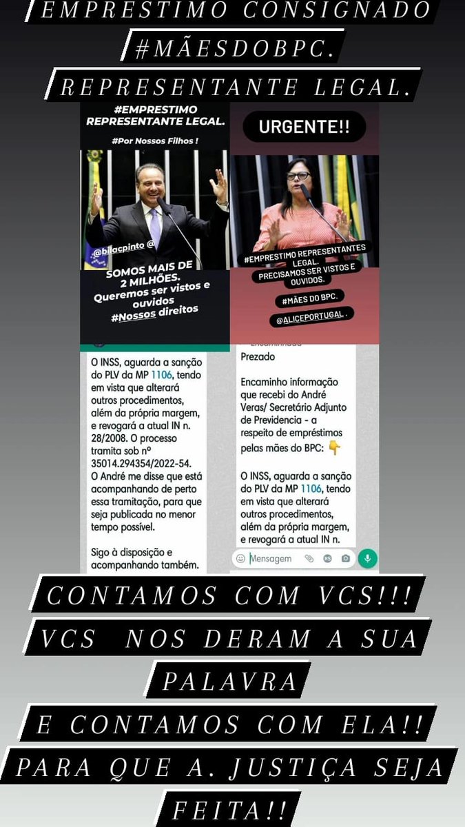 InfopublicoMS's tweet photo. Atenção as mães do BPC! liberem o consignado para representantes legais do BPC! #maesdobpc #atencaoasmaesdobpc #liberaoconsignadopararepresentantelegal https://t.co/lURBpEqo5Z
