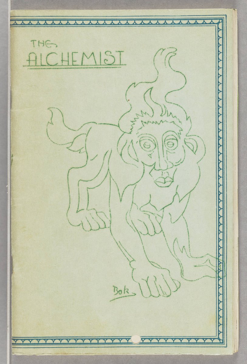 THE ALCHEMIST, V.1, ISSUE 3, SUMMER 1940. Hevelin Fanzines Collection. bit.ly/3d1ldss