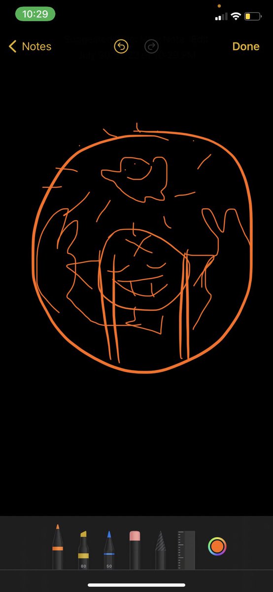 ABottleOf_Rum's tweet photo. Me trying to explain my sticker/pin idea https://t.co/ee0RbNygk2