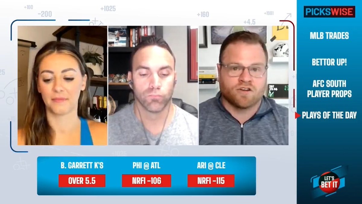 Pickswise on Twitter "Zac Gallen and Triston McKenzie have a combined