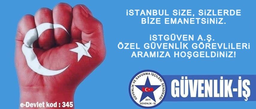 İstanbul Büyükşehir Belediyesinde Çalışan Özel Güvenlik Görevlisi Meslektaşlarımız Güvenlik-İş Ailemize Hoşgeldiniz.. Biz Birlikte Başaracağız.. #istgüvengüvenlik @turkiskonf @Guvenlik_is @istguven_AS