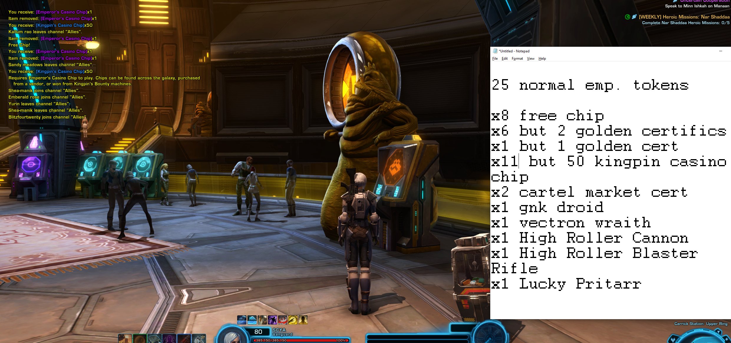 Swtorista on Twitter "Here's the new mount, the Lucky Pritarr mount. I