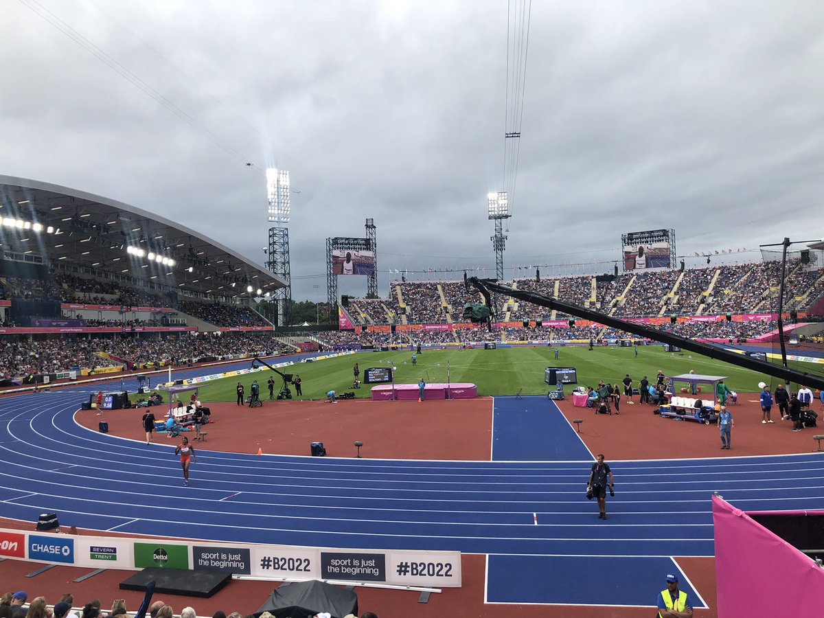 Fantastic athletics session this morning at Alexander Stadium. Seamless park and ride and support with my dads accessibility needs. Thank you to all the staff and volunteers who helped make such a special day #B2022Athletics