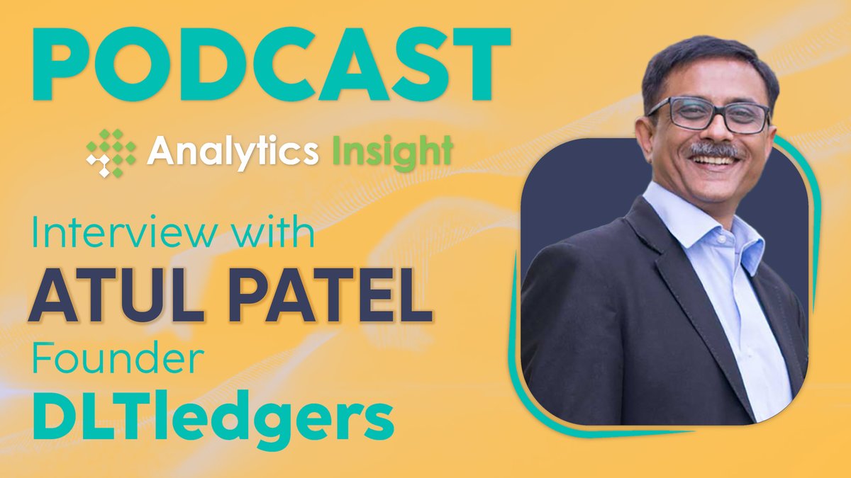 analyticsinme's tweet photo. 'The Indian Blockchain Market is Ready for a Turn-over Very Soon' Says Atul Patel
https://t.co/e3OGsksbes
@dltledgers #AtulPatel #IndianBlockchainMarket #BlockchainMarket #IntelligentTechnology #Podcast #AnalyticsInsightPodcast #AINews #AnalyticsInsight #AnalyticsInsightMagazine https://t.co/ZxOvZXA6mL