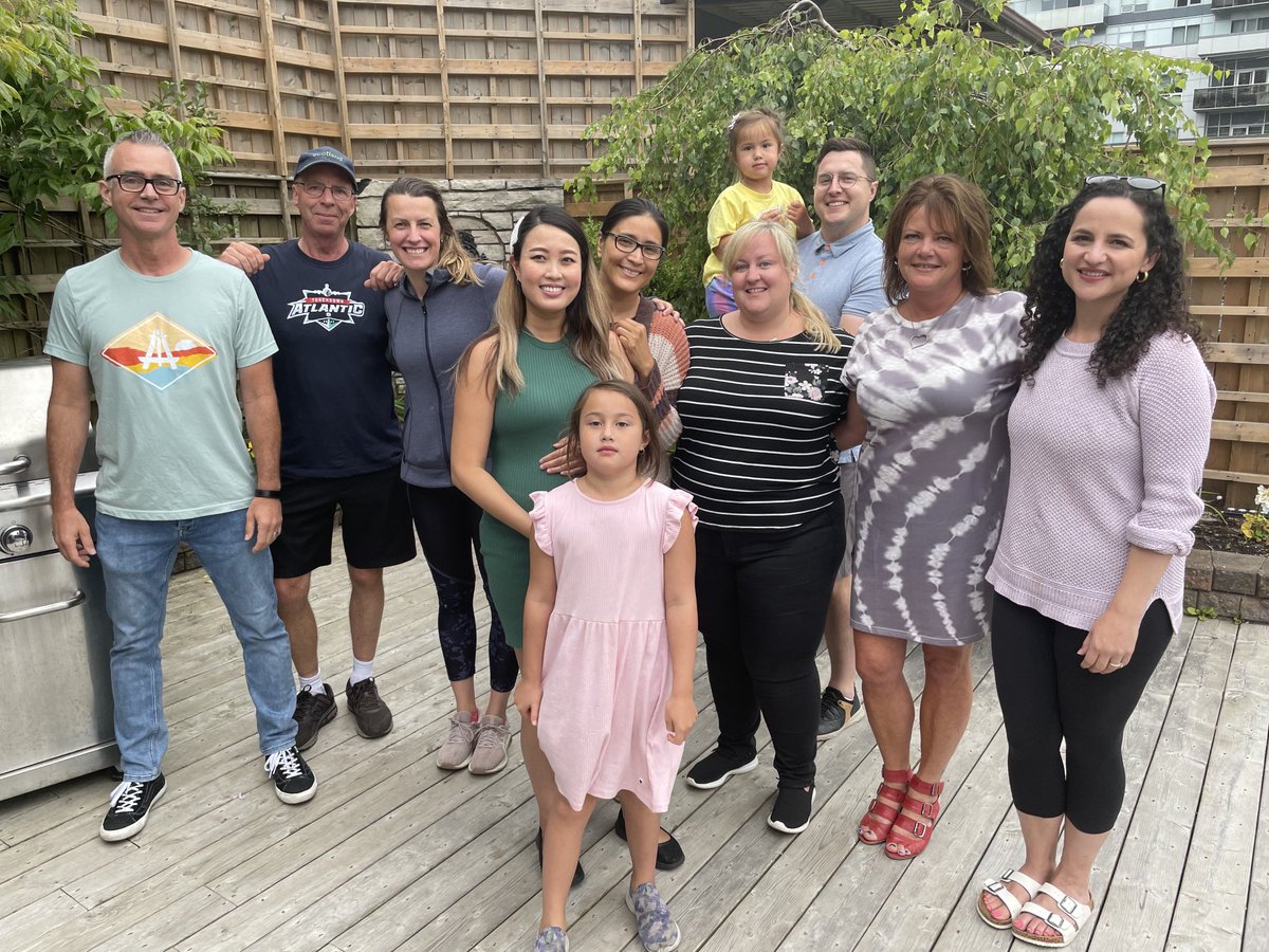 PaulCreelman1's tweet photo. Great to see ⁦@FeliciaHYap⁩ and some of the ⁦⁦@CTVAtlantic⁩ gang today. Felicia is in town for a little visit and then back to Alberta. Safe travels and enjoy #3 in a few weeks. ❤️. Oh yes, she’s an author now with ‘Don’t Stay A Secret’ - https://t.co/A7UhJB8dCZ https://t.co/PZgwP7hka2