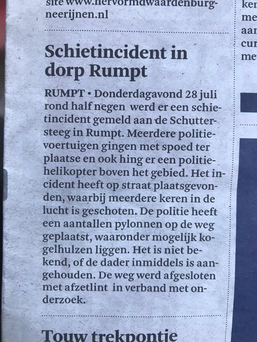 ThomVermeulen99's tweet photo. Das pech Schutterweg, uh.. -steeg https://t.co/VpRzKzIfFO