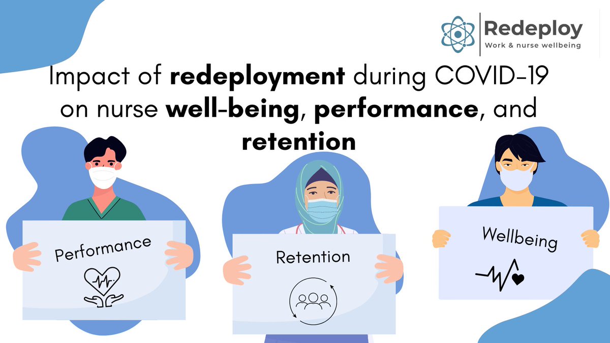 Our study aimed to understand the impact of redeployment during covid19 on nurses wellbeing, performance and retention  

#nurseredeployment #research #nurseresearch