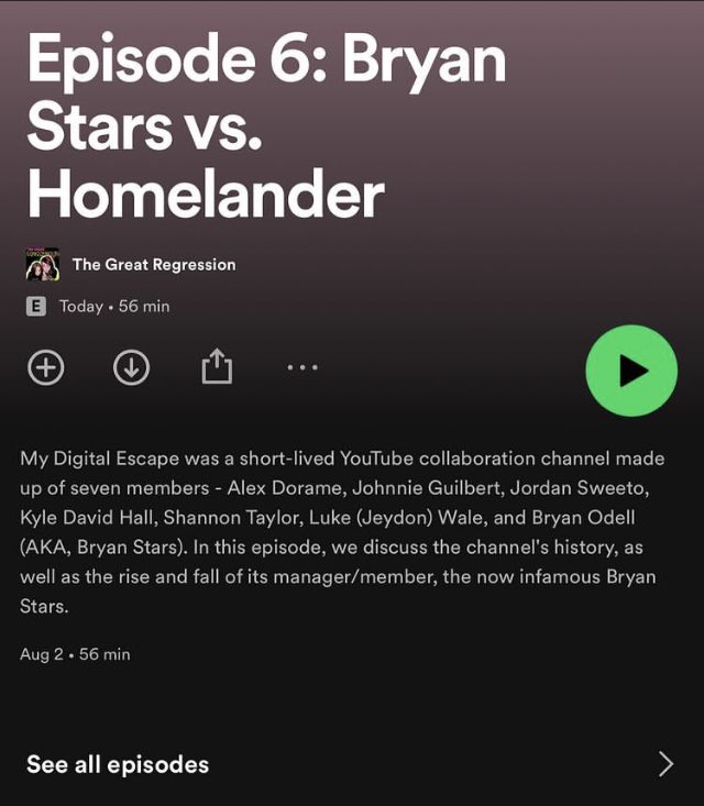 Episode 6 is out! This one was so fun to do. Go listen wherever you stream podcasts <3