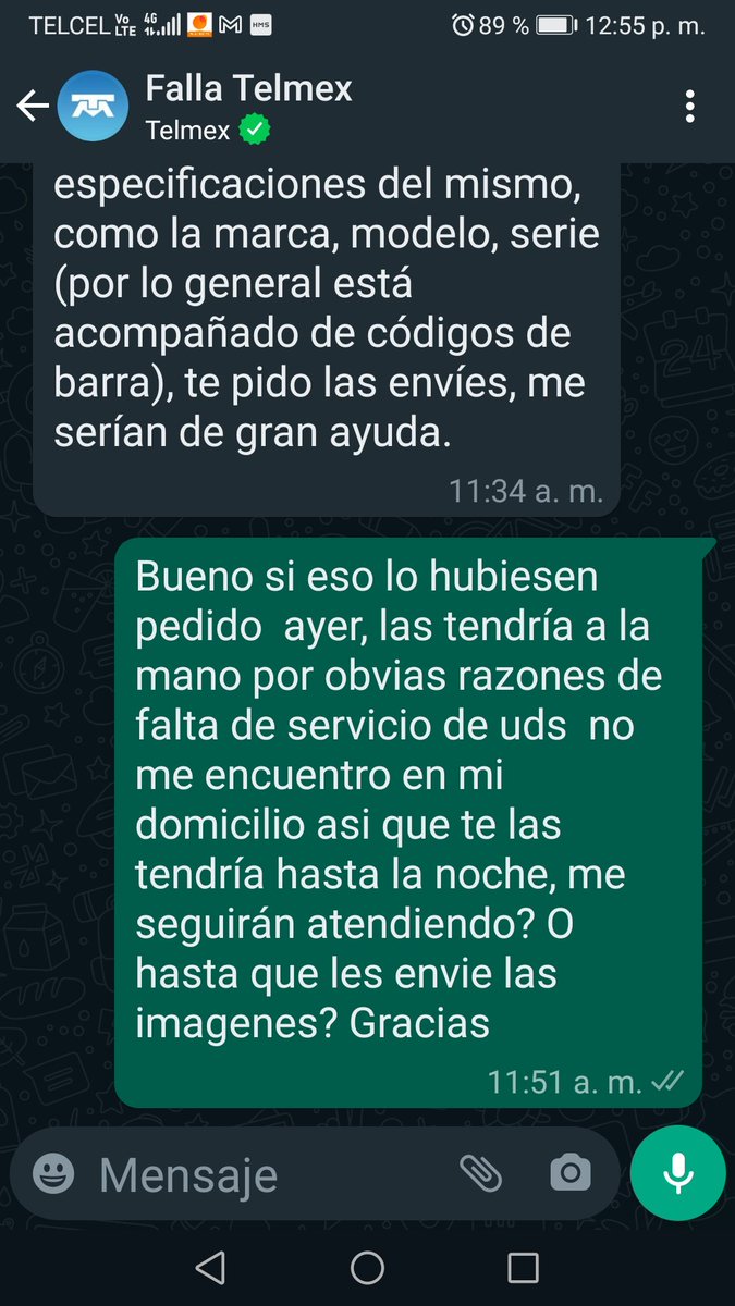 orlfreru's tweet photo. @TELMEXSoluciona @Profeco 1) y asi seguimos... https://t.co/B8NKCpp65k