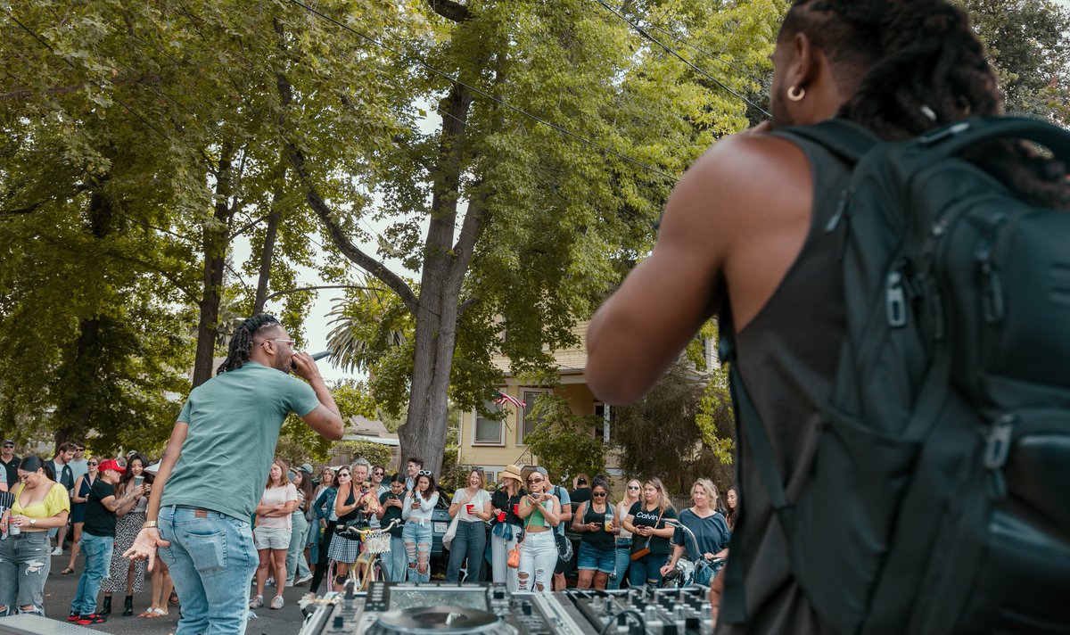 Napa Porchfest 2022🤩We packed out the whole block! Appreciate the support🙏🏾