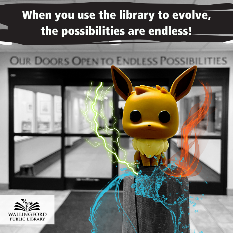 Walpublib's tweet photo. The possibilities are endless when you use the library to evolve!
⚡️💧🌱🔥🌒👁❄️✨
Discover all the different ways the library can enrich your life with Niche Academy: https://t.co/YNOroEJ5V5
#FunkoFriday #FunkoInTheLibrary #Eevee #Eeveelution #Pokemon https://t.co/GPmCw8xCVz